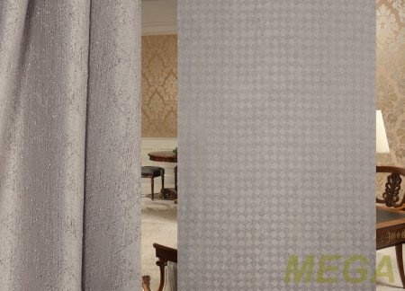 Ткани портьерные Однотон Жаккард ERT AMOR 01-V01/280 P Jak