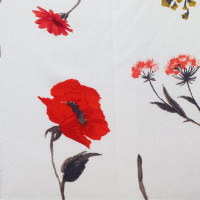 Полотно трикотажное Штапель Микро набивной, 100% Вискоза, 108гр/м2, шир.147см(цена за погон.метр)