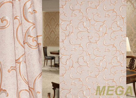 Ткани портьерные Рельеф Жаккард ZG 1004-20/150