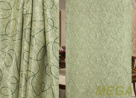 Ткани портьерные Жаккард Блэкаут HXN S 3381-S8/280 BL