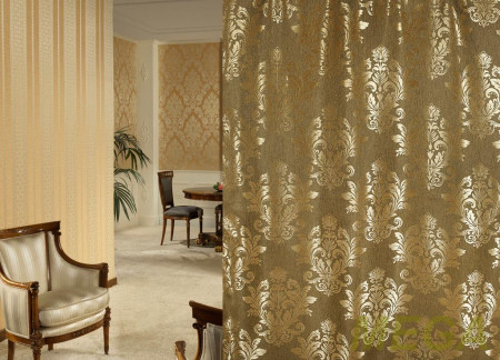 Ткани портьерные Однотон Жаккард ERT AND103-12/280 P Jak