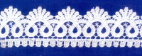 Кружево № 400256 шир 40мм(уп.9м)