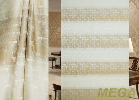 Ткани портьерные Многоцвет Жаккард TC 3DX587-A-7/280 PJac