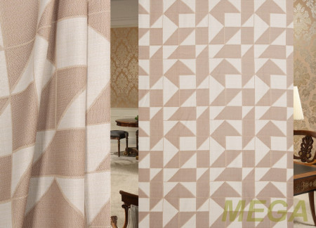 Ткани портьерные Многоцвет Жаккард TC 2DX767-4/280 PJac