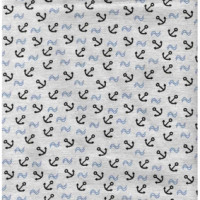 Полотно трикотажное Кулирка 30/1 набивная в пачке в Воронеже