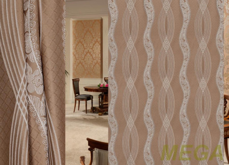 Ткани портьерные Многоцвет Жаккард HM HM15119-5/280 PJac