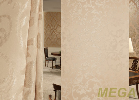 Ткани портьерные Однотон Жаккард HT5056-3003/150 P Jak