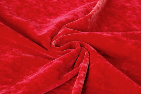 Ткань Велюр однотонный 100% п/э в Воронеже
