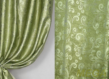 Ткани портьерные Жаккард Блэкаут HNY BK6046-110/280 Bl