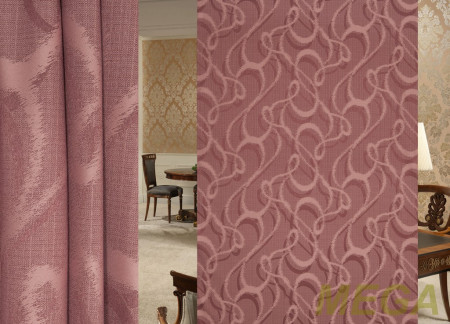 Ткани портьерные Однотон Жаккард LL ZELI56-P5097/280 P