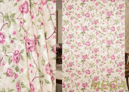 Ткани портьерные Печать Жаккард GL PP1133-3/150 P Pech