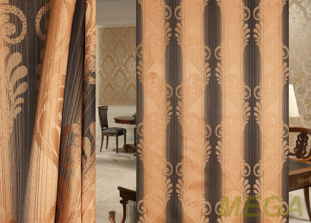 Ткани портьерные Рельеф Жаккард HXN LVN2510-8/150 P