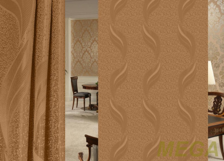 Ткани портьерные Однотон Жаккард GS 208-33/155