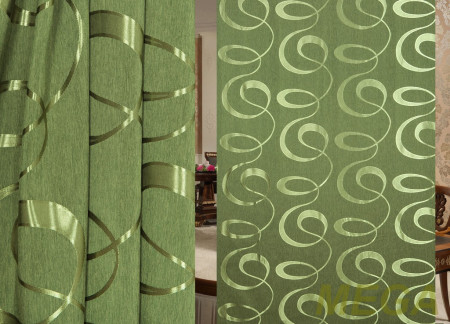 Ткани портьерные Однотон Жаккард ERT AND121-28/280 P Jak