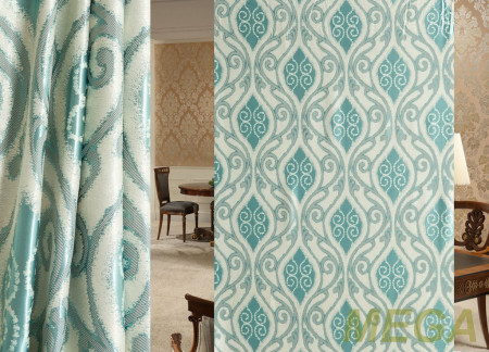 Ткани портьерные Жаккард Блэкаут JL BKJ-1466-10/280 Bl