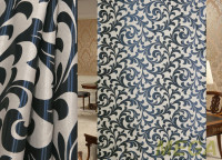 Ткани портьерные Жаккард Блэкаут JL BKJ-1015-120/280 Bl